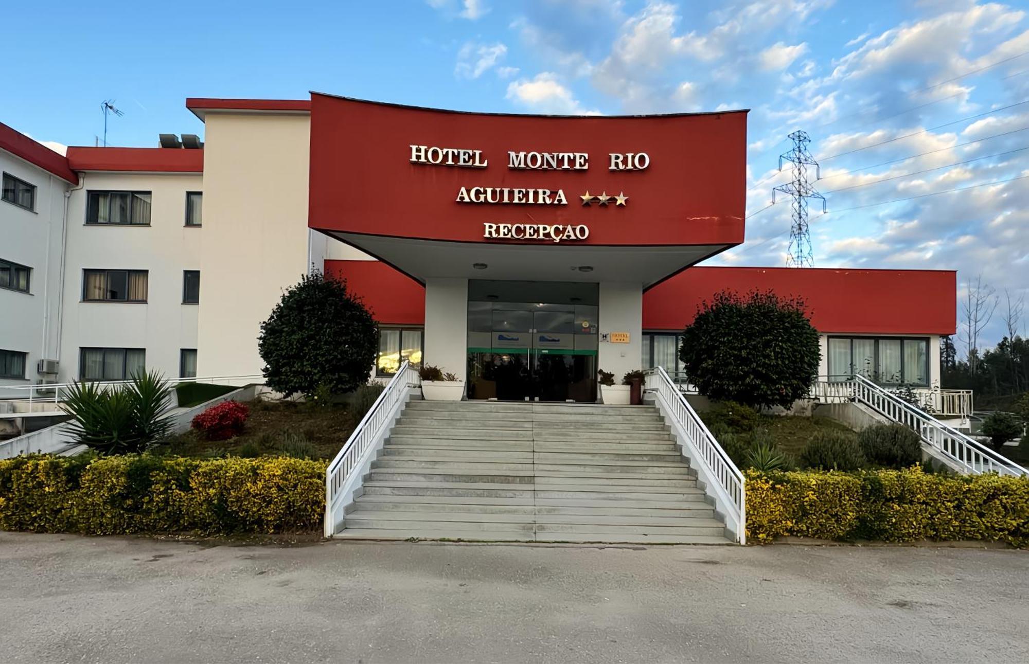 Hotel Monte Rio Aguieira Almaça Buitenkant foto